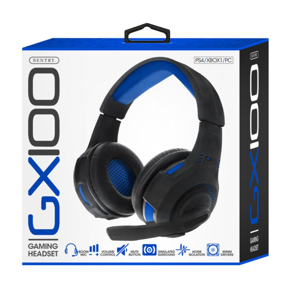 Industries GX100: Gaming Headset In Blue