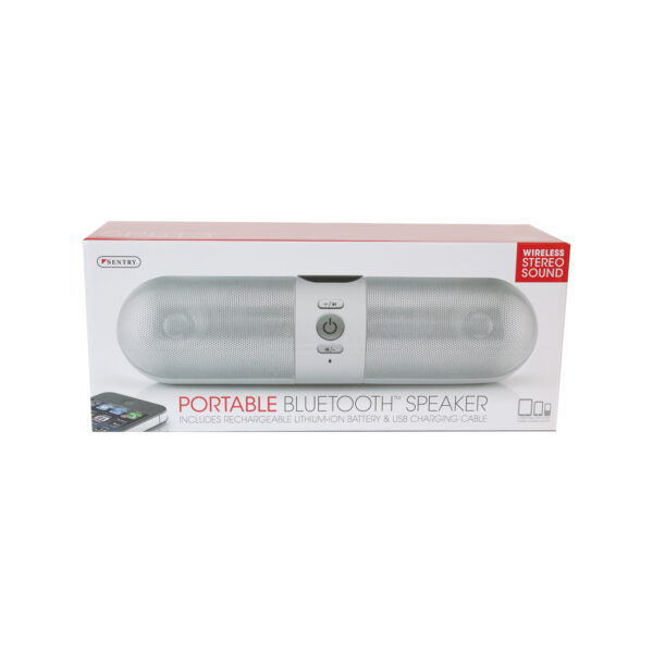Industries SPBT3W: Portable Bluetooth Speaker White - Image 2