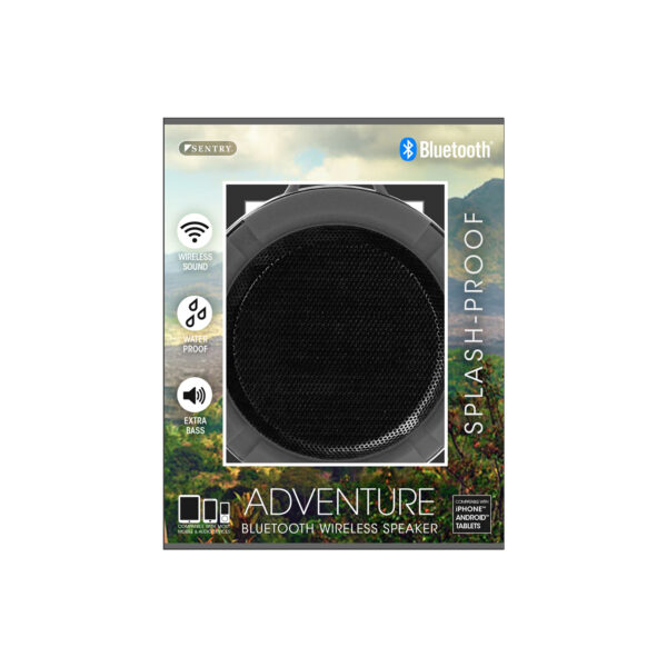 Industries SPBT8: Adventure Bluetooth Wireless Speaker Splash-Proof