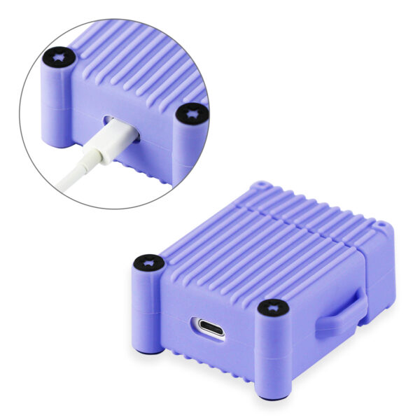 Reiko Design Case For Airpods In Purple - Image 3