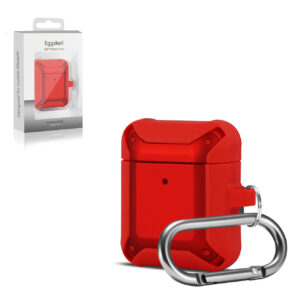 Eggshell 360 degree Protect Case for AirPods In Red