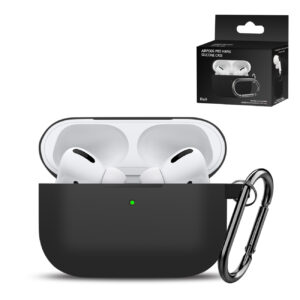 Premium Silicone AirPods Pro Case in Black