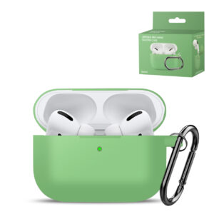 Premium Silicone AirPods Pro Case in Green