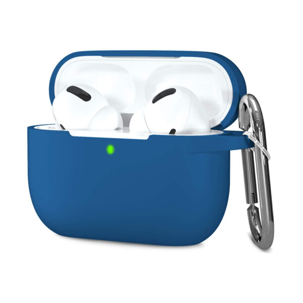 Premium Silicone AirPods Pro Case in Navy - Image 2