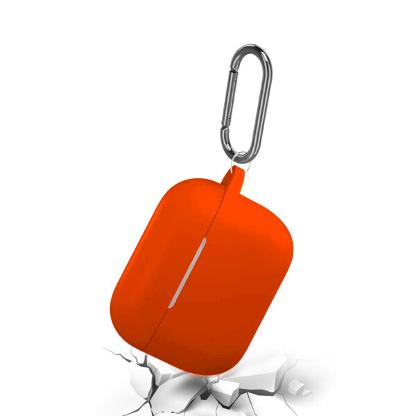Premium Silicone AirPods Pro Case in Orange - Image 4