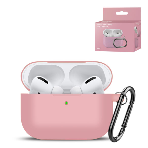 Premium Silicone AirPods Pro Case in Pink