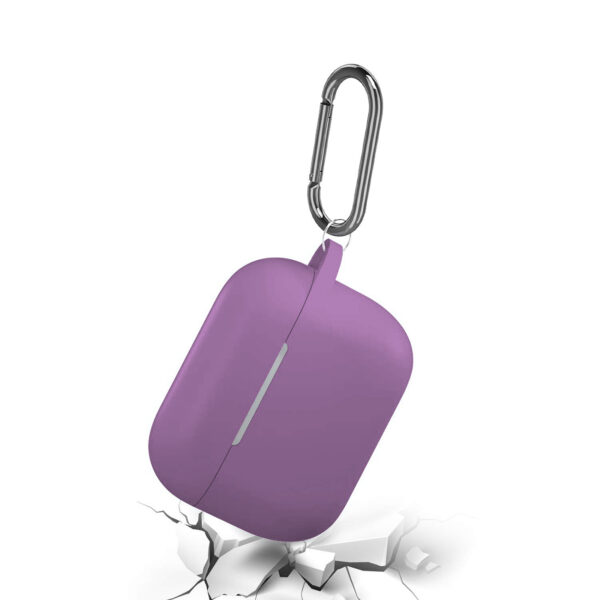 Premium Silicone AirPods Pro Case in Purple - Image 4