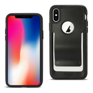 Reiko iPhone X/iPhone XS Belt Clip Polymer Case In Black