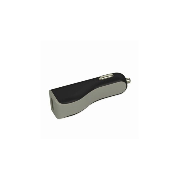 REIKO MICRO USB CAR CHARGER WITH DATA USB CABLE IN BLACK - Image 2