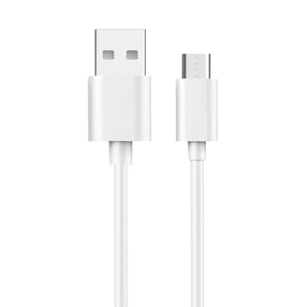 Reiko Micro Portable Car Charger With Built In 3 Ft Cable In White - Image 4