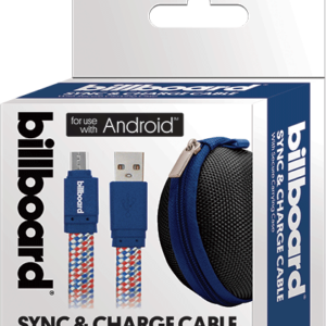 6' Micro USB Sync & Charge Cable Blue - Image 2