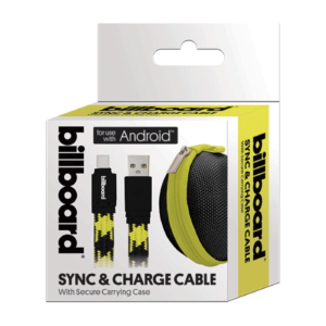 6' USB-C to USB-A Sync & Charge Cable Yellow - Image 2