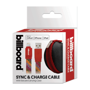 6' USB-C to USB-A Sync & Charge Cable Red - Image 2