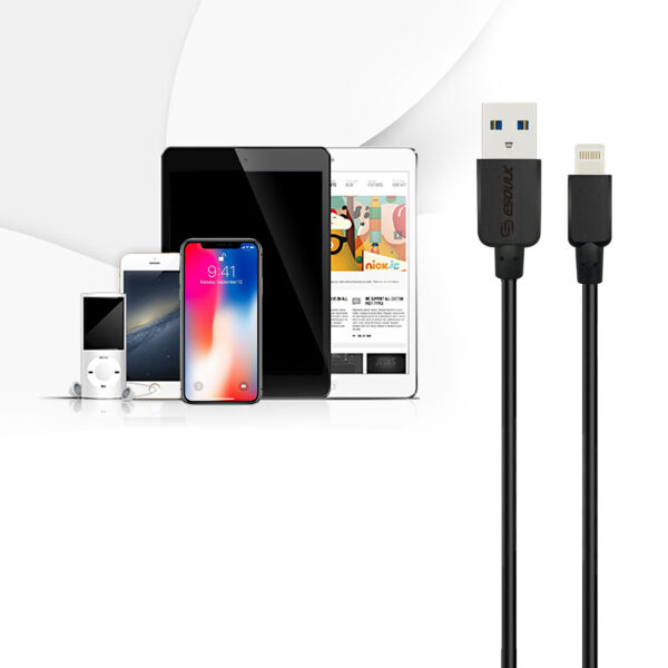 10ft Round Cable For 8 PIN 2A In Black - Image 4