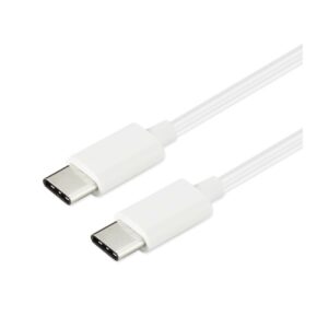 USB C TO TYPE C CHARGE & SYNC DATA CABLE 39.9 INCH  IN WHITE - Image 2