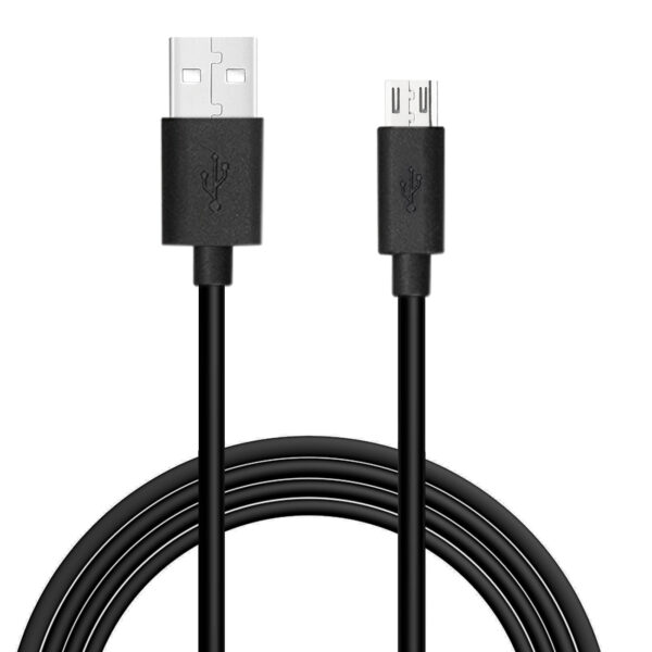 REIKO 30PCS TANGLE FREE ANDROID PHONES MICRO USB 2.0 DATA CABLE 3.3 FEET IN BLACK - Image 4