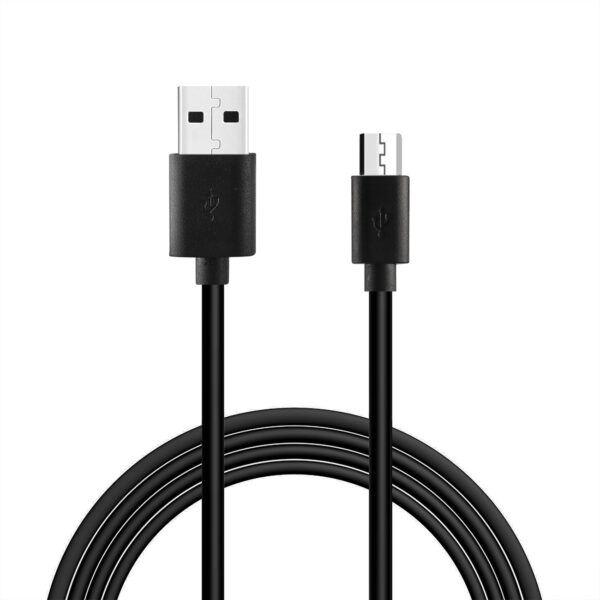 Reiko 3.3FT PVC Material Micro USB 2.0 Data Cable In Black And Luxury Packaging