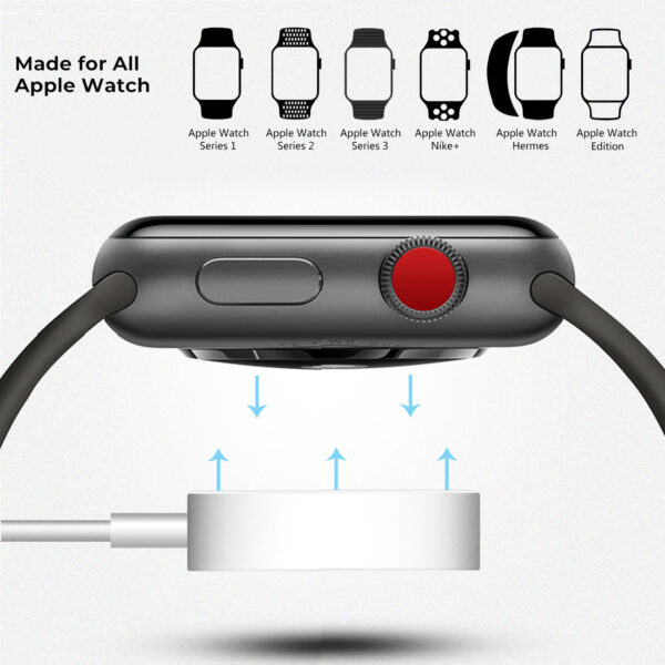 Wireless Charger for Apple Watch 1/Apple Watch 2/Apple Watch 3/Apple Watch 4/Apple Watch 5 - Image 2