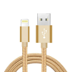 8-PIN Fast Charge/Sync Cable 6.5 ft In Gold (12pcs) - Image 2