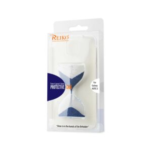 REIKO SAMSUNG GALAXY NOTE 3 3D SAND CLOCK CLEAR CASE IN NAVY - Image 4