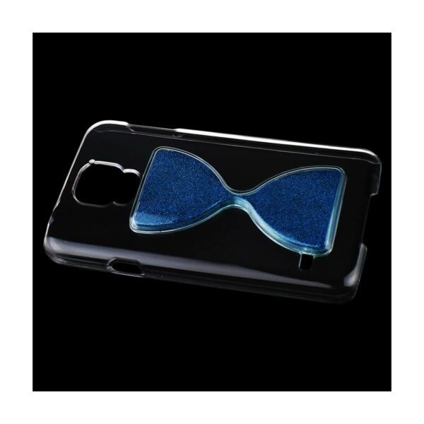 REIKO SAMSUNG GALAXY S5 3D SAND CLOCK CLEAR CASE IN NAVY - Image 2