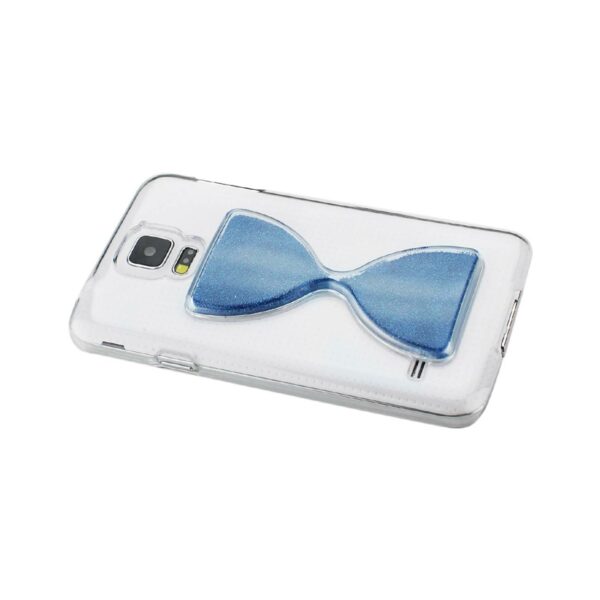 REIKO SAMSUNG GALAXY S5 3D SAND CLOCK CLEAR CASE IN NAVY - Image 3