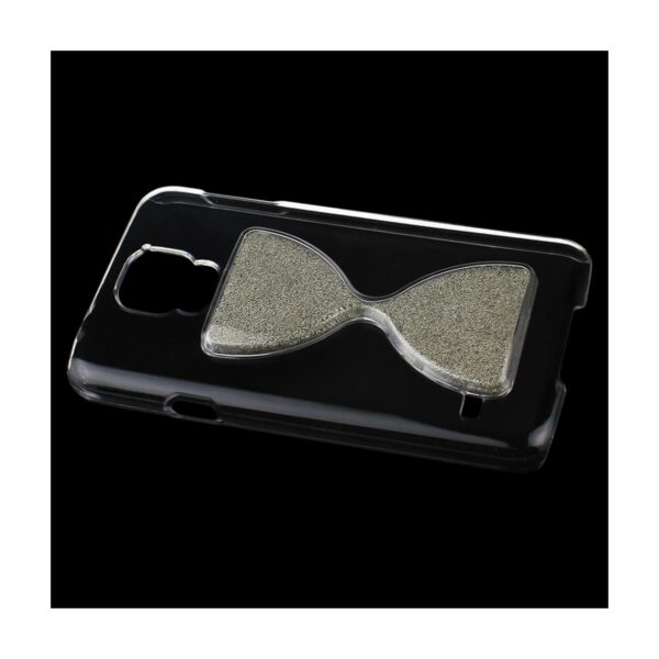 REIKO SAMSUNG GALAXY S5 3D SAND CLOCK CLEAR CASE IN SILVER - Image 2