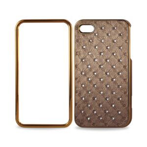 REIKO IPHONE 4G JEWELRY DIAMOND STUDS CASE IN BEIGE - Image 3