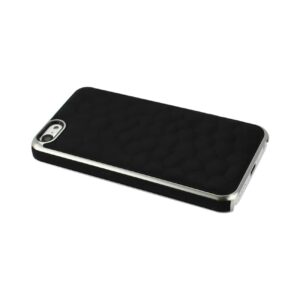 REIKO IPHONE SE/ 5S/ 5 BUBBLE METAL PLATED CASE IN BLACK - Image 2