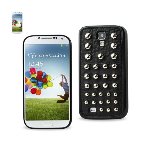 REIKO SAMSUNG GALAXY S4 SPHERE STUDDED CASE IN BLACK