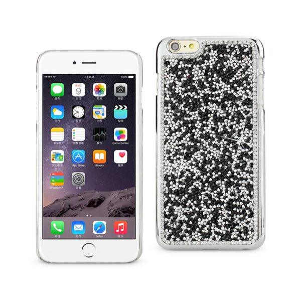 REIKO IPHONE 6S PLUS JEWELRY BLING RHINESTONE CASE IN BLACK