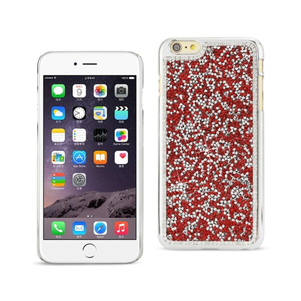 REIKO IPHONE 6 PLUS/ 6S PLUS JEWELRY BLING RHINESTONE CASE IN RED