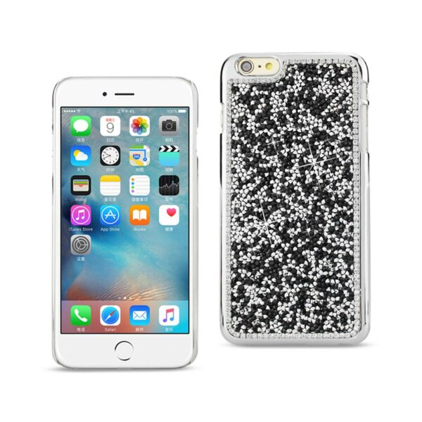 REIKO IPHONE 6S/ IPHONE 6 JEWELRY BLING RHINESTONE CASE IN BLACK