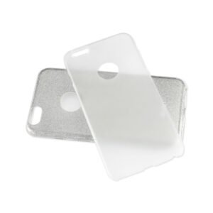 REIKO IPHONE 6 PLUS/ 6S PLUS SHINE GLITTER SHIMMER HYBRID CASE IN SILVER - Image 3