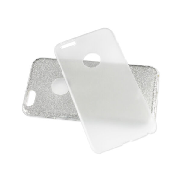 REIKO IPHONE 6 PLUS/ 6S PLUS SHINE GLITTER SHIMMER HYBRID CASE IN SILVER - Image 3
