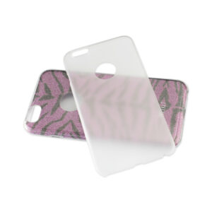 REIKO IPHONE 6 PLUS/ 6S PLUS SHINE GLITTER SHIMMER TIGER STRIPE HYBRID CASE IN PURPLE - Image 3