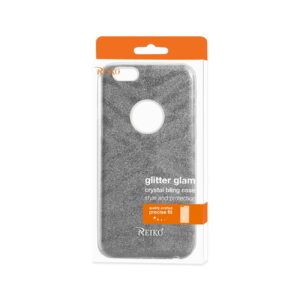REIKO IPHONE 6/ 6S SHINE GLITTER SHIMMER TIGER STRIPE HYBRID CASE IN GRAY - Image 4
