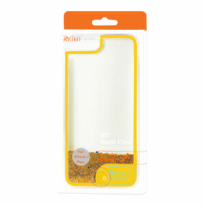 iPhone 8 Plus/ 7 Plus Case With Flowing Glitter And Led Effect In Yellow - Image 4