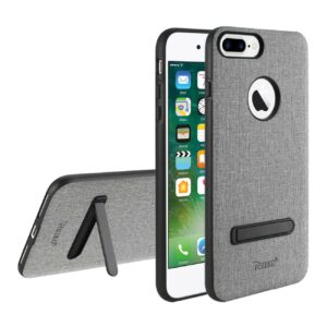 Reiko iPhone 8 Plus/ 7 Plus Rugged Texture TPU Protective Cover In Gray - Image 2
