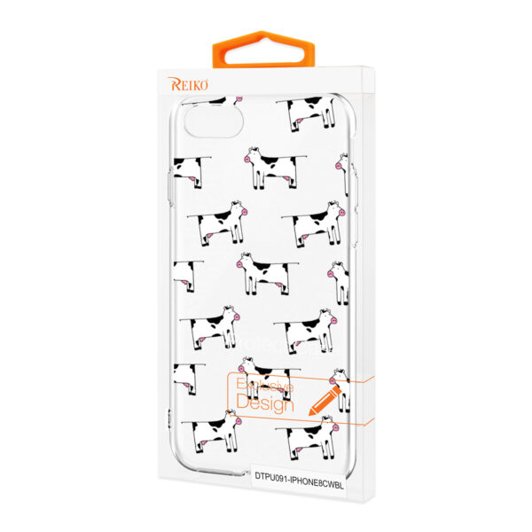 Reiko iPhone 7/8/SE2 Design Air Cushion Case With Cow Design - Image 4