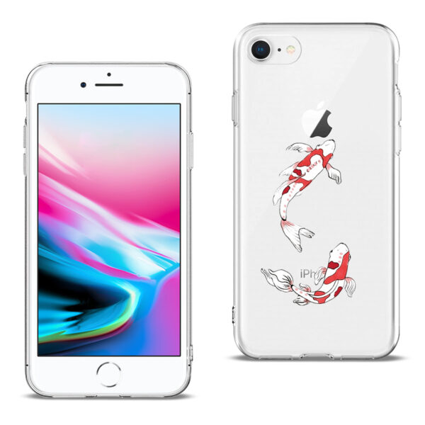 Reiko iPhone 7/8/SE2 Design Air Cushion Case With Fish Design