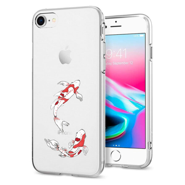Reiko iPhone 7/8/SE2 Design Air Cushion Case With Fish Design - Image 3