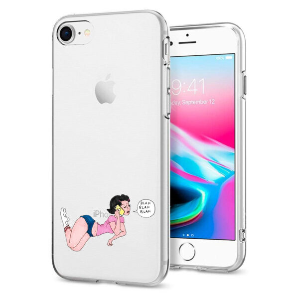 Reiko iPhone 7/8/SE2 Design Air Cushion Case With Lady Design - Image 3