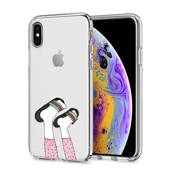 Reiko Apple iPhone XS MAX Design Air Cushion Case With Feet  Design - Image 3