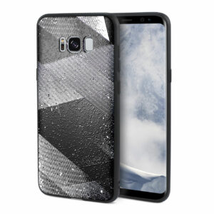 REIKO SAMSUNG GALAXY S8 EDGE DESIGN TPU CASE WITH SHADES OF OBLIQUE STRIPES - Image 2