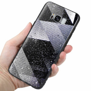 REIKO SAMSUNG GALAXY S8 EDGE DESIGN TPU CASE WITH SHADES OF OBLIQUE STRIPES - Image 3