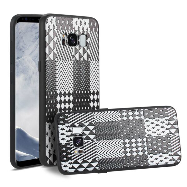 REIKO SAMSUNG GALAXY S8 DESIGN TPU CASE WITH VERSATILE SHAPE PATTERNS - Image 2