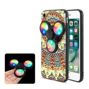 Reiko iPhone 7/8/SE2 Case Design The Inspiration Of Terre Case With Led Fidget Spinner Clip On In Saffron - Image 2