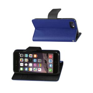 Reiko iPhone 7/8/SE2 3-In-1 Wallet Case In Navy - Image 2