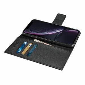 Reiko iPhone XR 3-IN-1 WALLET CASE IN BLACK - Image 3